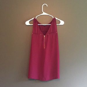 EXPRESS maroon tank